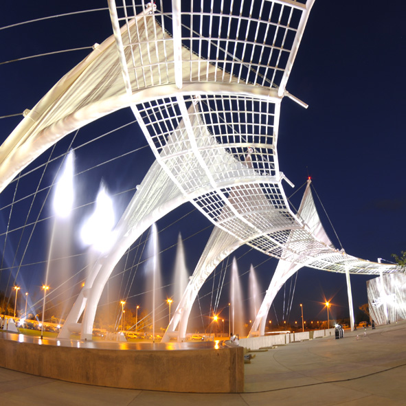 Moderno recinto en la playa - CENTRO INTERNACIONAL DE CONVENCIONES PUERTO VALLARTA, RECINTOS